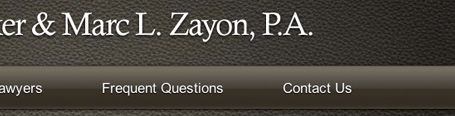 Roland Walker and Marc Zayon, P.A.